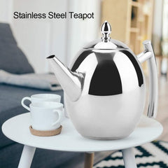 Stainless Steel Kettle Teapot Thicker With Filter Hotel Tea Pot
