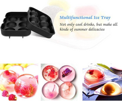 1 Pc Ice Cubes Tray, 6-grid Ice Cubes