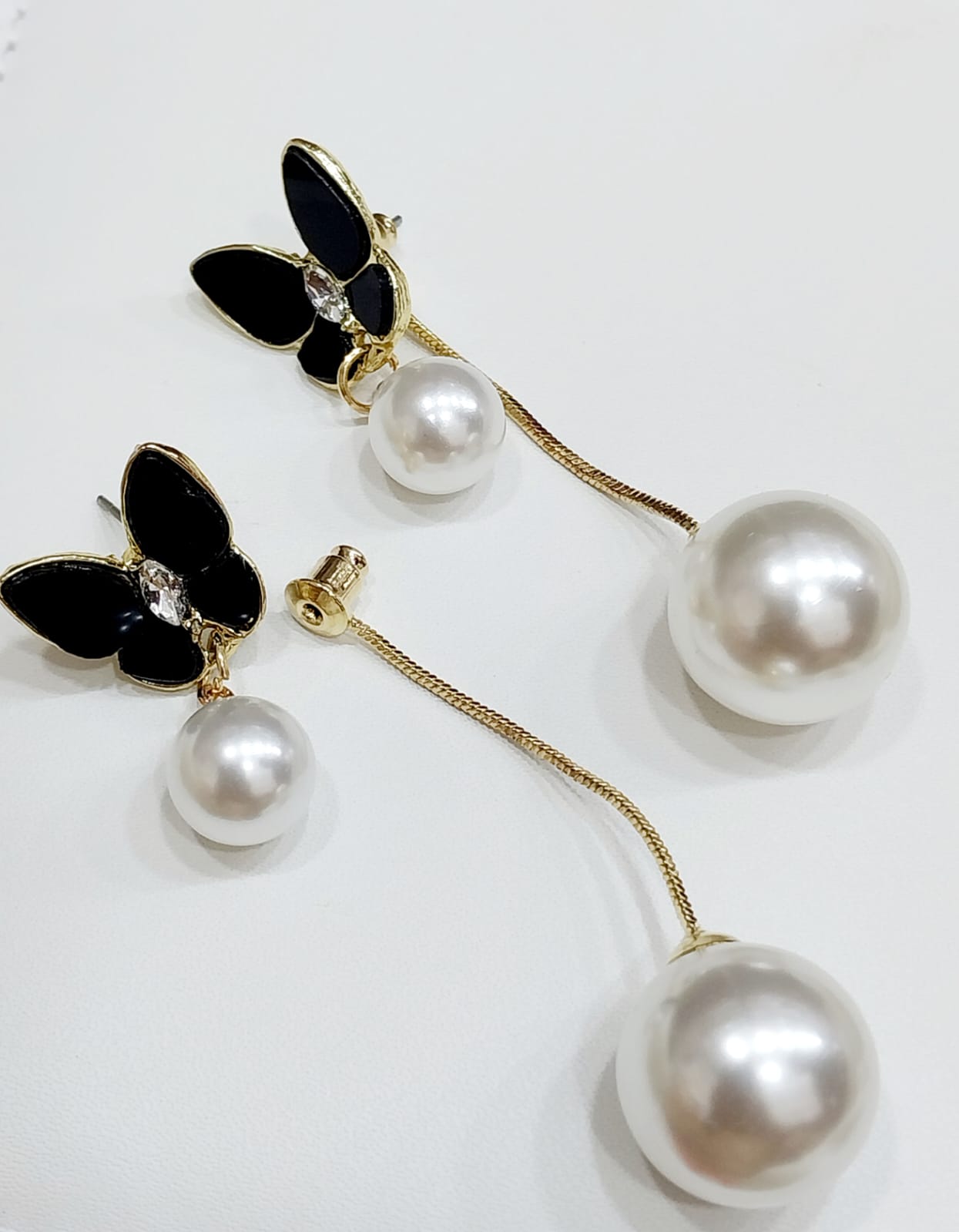 Gold Plated Butterfly earings