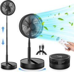 Portable rechargeable Fan 1 pc, 10 watts, Eco friendly ABS Plastic