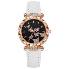 Ladies butterfly fashion watch