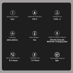 G37 TWS Earbuds