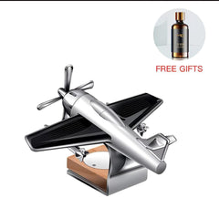Solar powered aeroplane car air freshener