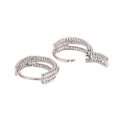 Three-layer twist Earing set