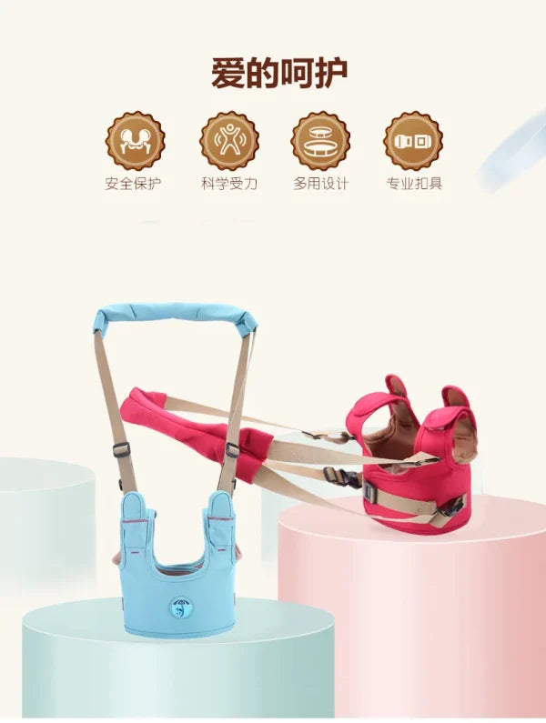 Baby Walker Toddler Walking Assistant, Stand Up And Walking Learning Helper For Baby (random Color)