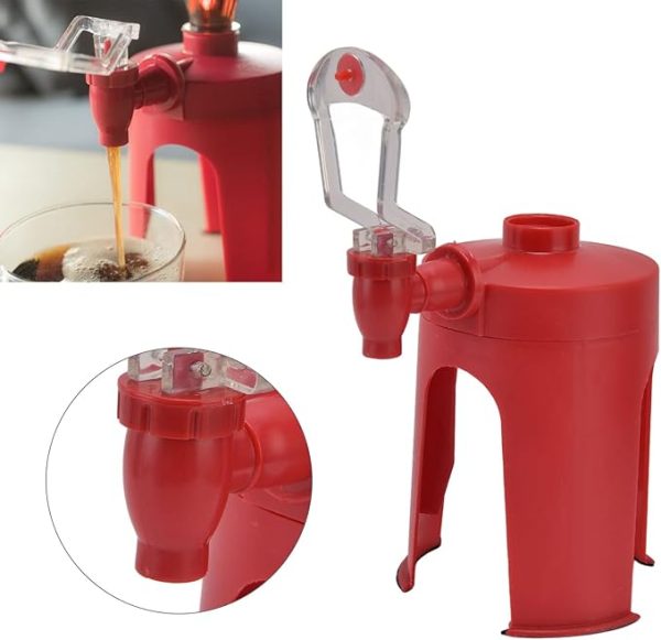 Cold Drink Cola Dispenser Stand With Tap | Bottle Beverage Dispenser Stand With Tap/plastic Bottle Dispenser Fountain For Cold Drink & Fizz Saver | Party Bar Buffet Dispenser