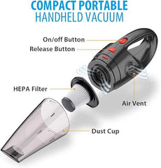Hand Vacuum Cordless With High Power