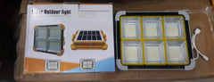 Household Solar Camping Flood Light Battery Ip66 Waterproof USB Emergency 200w Solar Led Dimmable Outdoor Work Light
