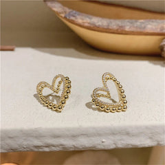 Charming Double Hearts Earrings