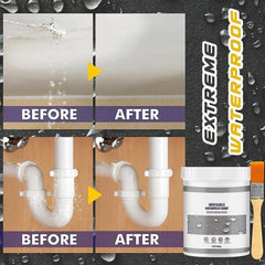 Invisible Waterproof Agent Waterproof Insulation Sealant,super Strong Invisible Waterproof Anti-leakage Agent, Transparent Waterproof Glue For Outdoors,strong Adhesive Seal Coating *with Brush*