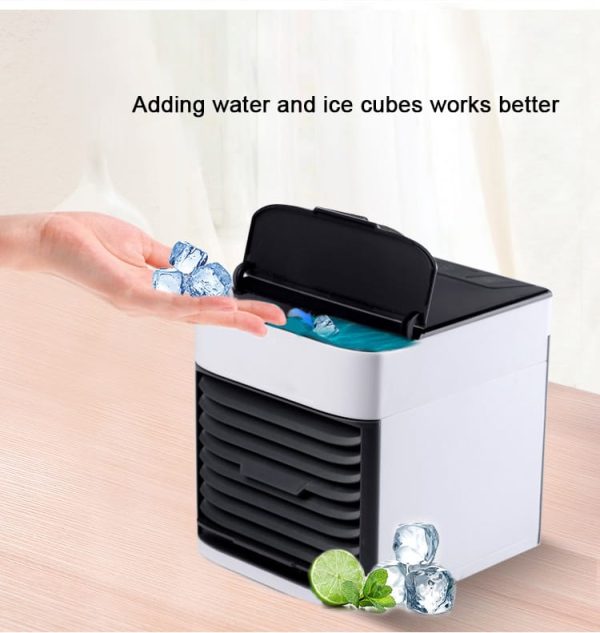 Mini Air Conditioning Cooling Fan Multifunction USBNew Household Portable Air Conditioner Humidifier Strong Wind | Portable Fan | Portable Air Cooler (usb Operated) (random Color)
