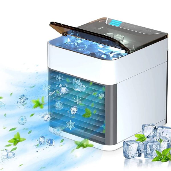 Mini Air Conditioning Cooling Fan Multifunction USBNew Household Portable Air Conditioner Humidifier Strong Wind | Portable Fan | Portable Air Cooler (usb Operated) (random Color)