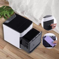 Mini Air Conditioning Cooling Fan Multifunction USBNew Household Portable Air Conditioner Humidifier Strong Wind | Portable Fan | Portable Air Cooler (usb Operated) (random Color)
