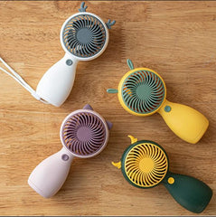 T         Mini Fan Quiet Operation Portable Lightweight Handheld Cooling Fan For Home (random Color)