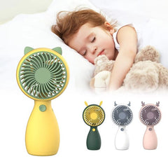 T         Mini Fan Quiet Operation Portable Lightweight Handheld Cooling Fan For Home (random Color)