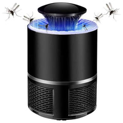 Mosquito Trap With Killer Lamp | Eco Friendly Chemical Free Usb Connected UV Led Light Fly Bug Di-speller With Suction Fan Repellent Lamp (random Color)