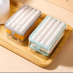 Multifunction Foaming Soap Dish With Drain Soap Box With Bubbler Suitable For Laundry Soap Holder (random Color)