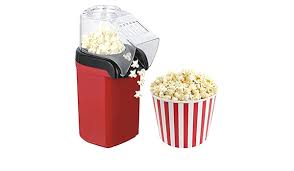 New Popcorn Made By Hot Air Home Mini Retro Popcorn Maker Machine | 3 Minutes Fast Healthy And Fat-free Popcorn Popper, 98% Popping Rate.