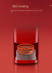New Popcorn Made By Hot Air Home Mini Retro Popcorn Maker Machine | 3 Minutes Fast Healthy And Fat-free Popcorn Popper, 98% Popping Rate.
