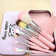 Pack Of 7 Hello Kitty Makeup Brush Set | Makeup
