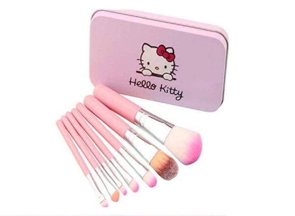 Pack Of 7 Hello Kitty Makeup Brush Set | Makeup