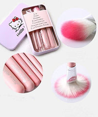 Pack Of 7 Hello Kitty Makeup Brush Set | Makeup