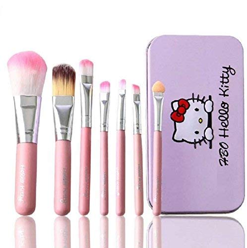Pack Of 7 Hello Kitty Makeup Brush Set | Makeup