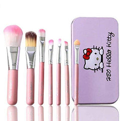 Pack Of 7 Hello Kitty Makeup Brush Set | Makeup
