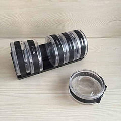 Spice Rack Set Kitchen Spice Jar, Rack Can Containers, Pepper Shakers Box Salt Cellar Sugar Bowl (set Of 6)