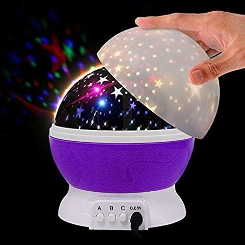Star Master Dream Rotating Color Changing Projection Lamp Star Light Projector (random Color)