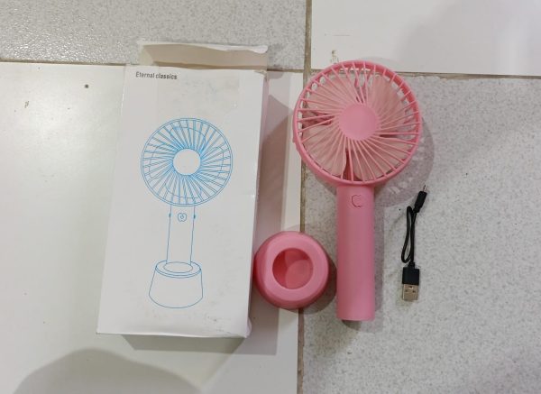 USB Mini Portable Fan (Random Color)